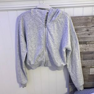 Cropped Forever 21 Zip up!